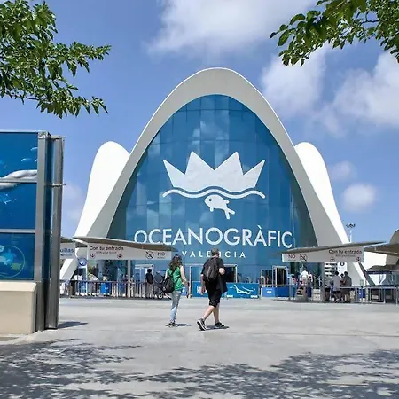 Romantic Roig Arena N10 Virkin 公寓 瓦伦西亚